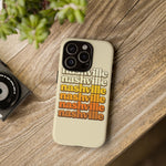 Nashville Retro Stack phone case | Tough Cover