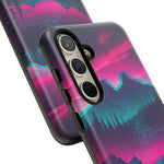 2 Rounds Canada Retina Artwork Vaporwave Phone Case – Landscape Aesthetic