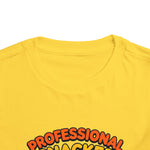 Professional Snacker Funny Toddler Boys Girls T-Shirt Baby Gift