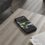 Lime Green 2022 GT500 Phone Case, Smoke Studio Reflection Cover