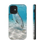 Permit Fishing Phone Case, Flats Fly Fishing Cover for Anglers