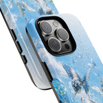 Copy of Silver Butterflies Tough Case | Blue Sky Water Droplets Phone Cover