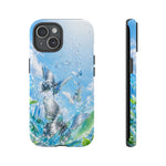 Copy of Silver Butterflies Tough Case | Blue Sky Water Droplets Phone Cover