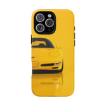 C5 Z06 Yellow Sports Car phone case | Tough Cover for Vette Owners