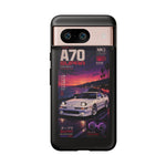 Supra A70 MK3 JDM Classic Turbo Art Tough Phone Case