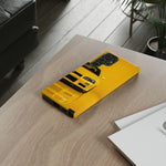 Yellow Skyline Phone Case, R34 GTR 90s JDM Legend Tough Cover for Men Gift