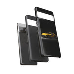 Yellow C3 Stingray Classic Muscle Car Art Tough Phone Case