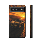 1974 Trans Am 455 Muscle Car Art Sunset phone case