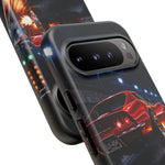 C3 Drag Strip Launch Night Phone Case Muscle Car Tough Case