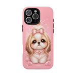Shih Tzu Princess Kawaii Chibi Puppy Pet Dog Art Tough Phone Case