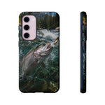 Steelhead River Strike Phone Case Freshwater Fishing Gift for Anglers