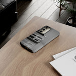 Silver Skyline Phone Case, R34 GTR 90s JDM Legend Tough Cover for Men Gift