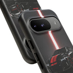 Camaro ZL1 Phone Case, Black Red Racing Stripe Studio Cover, Gift