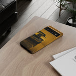 Classic Camaro SS Phone Case, Yellow 69 Muscle Car Cover, Gift for Guys