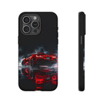 Z06 C8 Phone Case, Red Smoke Studio Reflection Cover