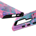 Neon Cyber Geisha phone case | Tough Case