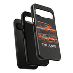 1969 GTO Judge Orange Muscle Car Tough Phone Case Cover Gift