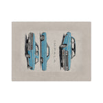 1964 Chevy Impala Illustration  Microfiber Blanket | Classic Car Throw