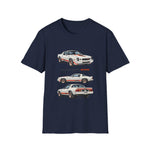 1979 Camaro Z28 Triple-View Illustration T-Shirt | Classic Muscle Car Tee