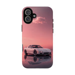 White FD RX-7 Blush Pink Sky Tough Case