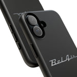 1957 Bel Air Chrome Script Emblem Tough Phone Case Cover Gift