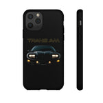 Dark 1998 Trans Am Front View Muscle Car Tough Phone Case Gift