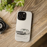 Impala White Studio Phone Case Studio Color Match Car Art