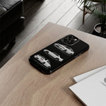 R32 Skyline Phone Case White, Three-View Vector Cover, Gift GTR Fans