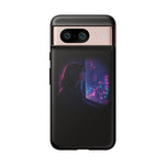 Girl at Window Night Cityphone Case | Tough Case
