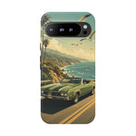 Vintage Olds 442 Convertible Coastal Drive phone case