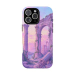 Roman Ruins Pastel Sky Vaporwave Art Tough Phone Case