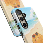 Taiyaki Beach Day Kawaii Tough Phone Case