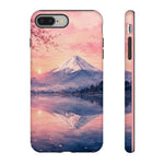 Mount Fuji Dawn Reflection Art Tough Phone Case