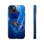 Sailfish Phone Case, Deep Sea Fishing Strike Tough Cover for Men