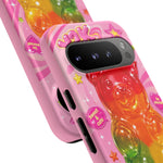 Gummy Bear Stars Y2K Art Tough Phone Case