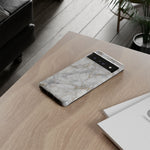 White Marble Pattern Phone Case | Tough Cover