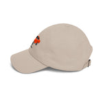 1967 1968 Mustang Fastback Dad Hat Pony Car Cap Adjustable Orange White GT