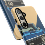 1970 Chevy Nova SS Marina Blue Tough Phone Case