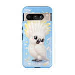 Cockatoo Kawaii White Crest Art Tough Phone Case