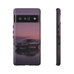 Sunset Skyline GT-R R32 phone case | car reflection, purple dusk