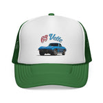 1965 Corvette Trucker Cap Hat | Classic C2 Sting Ray 65 Vette Mesh Snapback