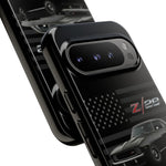 Z28 Camaro Phone Case Classic Muscle Car Patriotic Tough Cover Gift Art