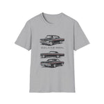 1962 Galaxie 500XL Classic Car T-Shirt | Vintage Coupe Trio Illustration