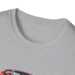 Red 1975 Trans Am Cars T-Shirt | Classic Muscle Car Trio Illustration