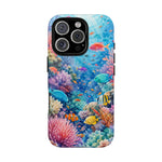 Underwater Coral Reef Phone Case | Colorful Tropical Fish Ocean Scene
