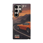 Datsun 240Z Classic JDM Sports Car Sunset Art Tough Phone Case