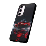 Z06 C8 Phone Case, Red Smoke Studio Reflection Cover