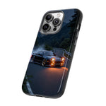 240SX JDM Drift Smoke Night Street Art Tough Phone Case