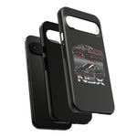 NSX Dual View Black Red JDM Sports Car Tough Phone Case Gift