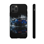 Camaro ZL1 Phone Case, Blue Track Smoke Studio Cover